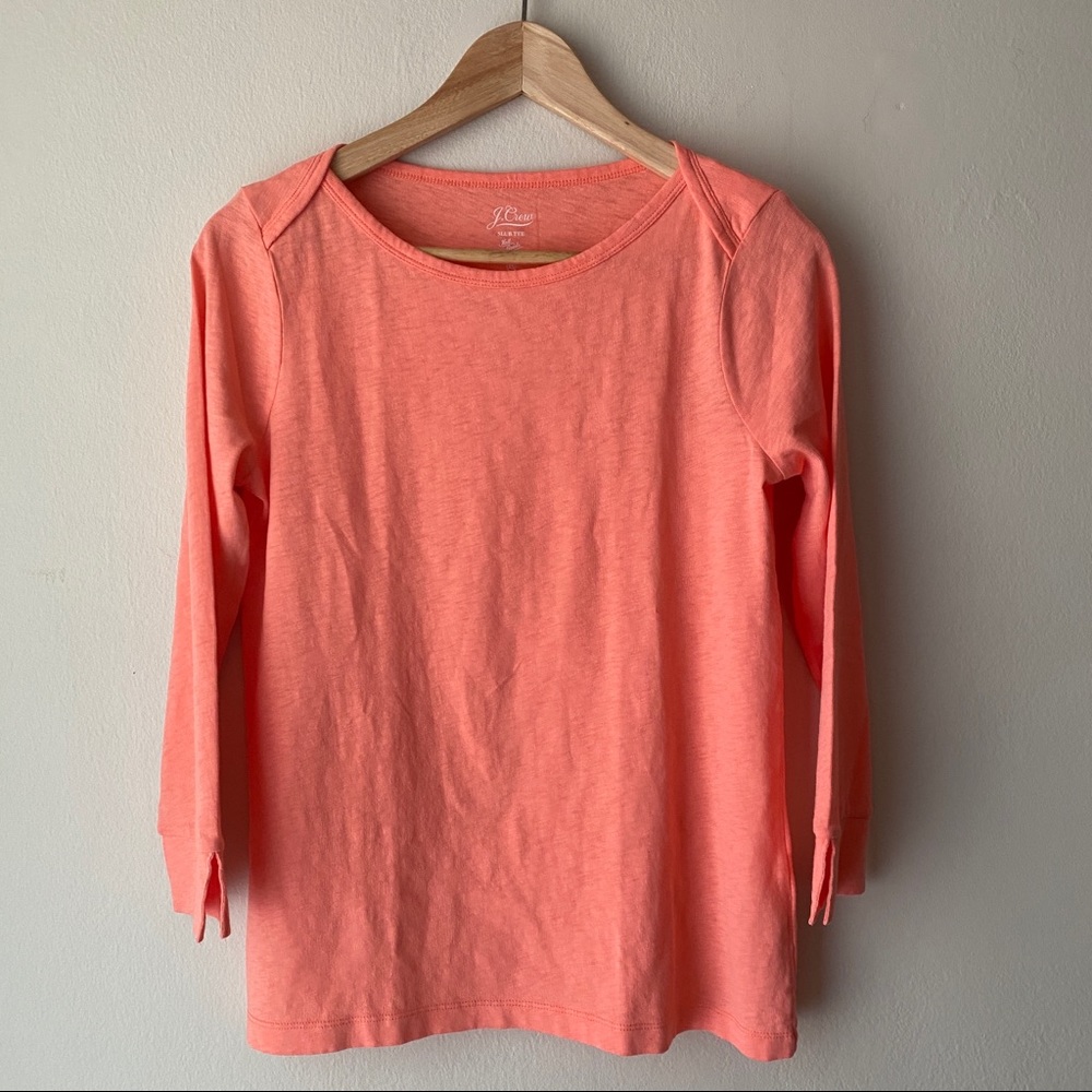 🆕 J. Crew boatneck painter tee